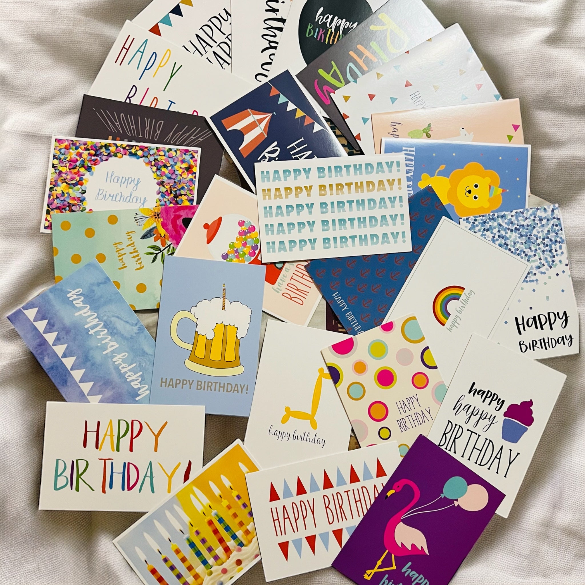 Personalized Birthday Card Collection